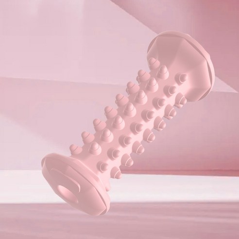 아뜨리 발 마사지 발바닥 지압 풋 롤러, 1개, 핑크