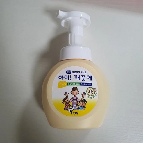 아이깨끗해 핸드워시 순 보송보송 파우더향, 200ml, 6개