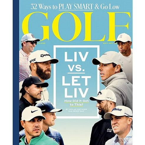 Golf Magazine Usa 2022년9/10월호 (미국 골프 잡지 단계별 기술) - 당일발송