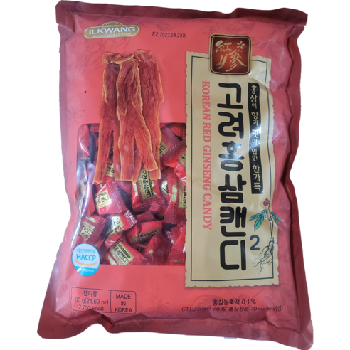 일광제과 고려홍삼캔디2, 4개, 700g