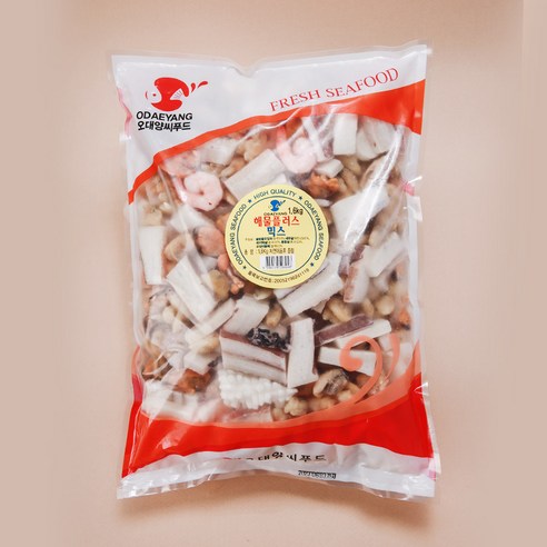 신선하고 맛있는 해산물의 축제: [1+1 무배] 해물모듬 800g