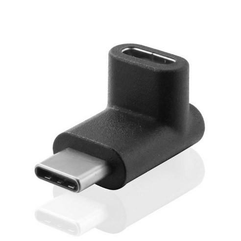 90도 USB 3.1 MacBook S8 용 남성 변환기 어댑터에 C 여성