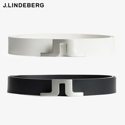 제이린드버그 남성 벨트 / 골프웨어 Bridger 밸트 천연가죽 브릿저, 1.화이트, 1개