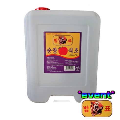 식초 순창(범표) 사과향 식초 12.5kg (식당 대용량 업소용 사과식초), 1개, 12.5L