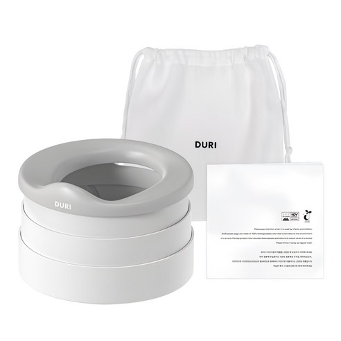 아이와 함께하는 외출, 두리 도넛 휴대용 유아변기로 더욱 편안하게!