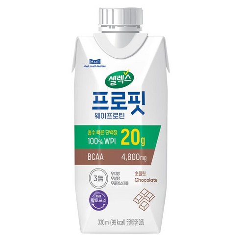 셀렉스 프로핏 웨이프로틴 드링크 초코렛 2박스 330ml x 24입, 2개, 3960ml