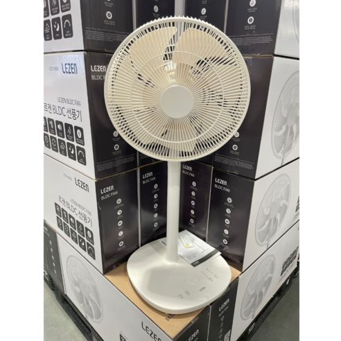 르젠 BLDC 선풍기 LZCO-8000 스탠드 리모컨 써큘레이터 블루투스