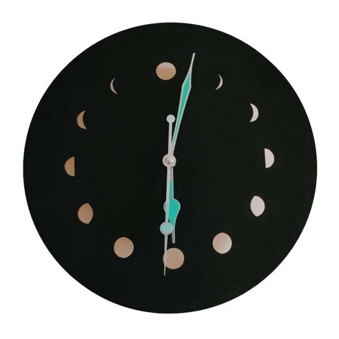 새로운 현대 대형 벽시계 큰 시계 사무실 홈 장식 예술 시계, 블랙, {"수건소재":"플라스틱"}