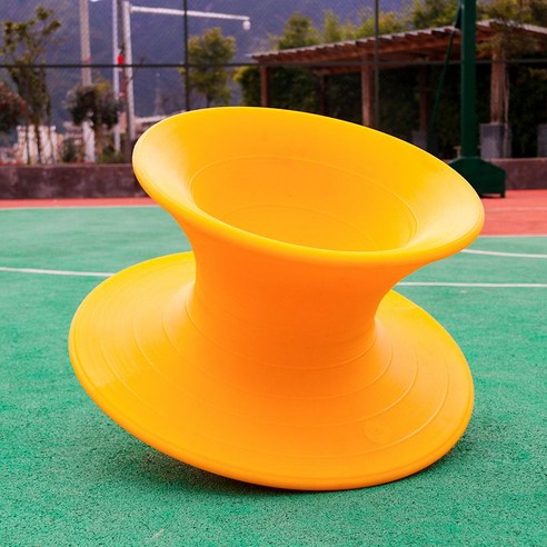 인테리어 스핀체어 카페 라운지 회전 대형 360도 팽이의자 인테리어 소품, 블랙 소구경 48CM 자이로 의자