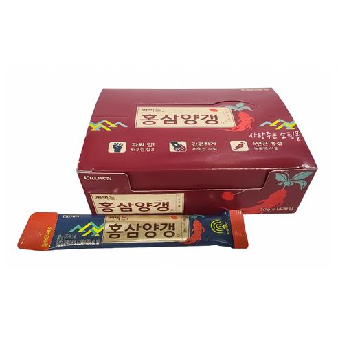 크라운 짜먹는 홍삼 양갱, 30g, 32개