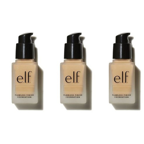 elf 플로리스 피니쉬 파운데이션 20ml, Tan, 3개