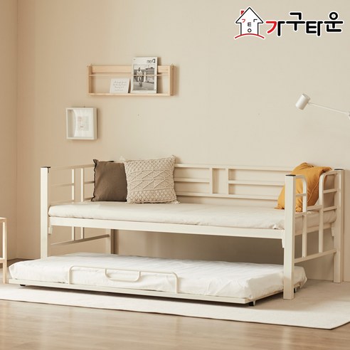 이층침대 추천 상품(주)가구타운 철제 슬라이딩 이단침대 DW104 (싱글 / 슈퍼싱글) 제품 사진