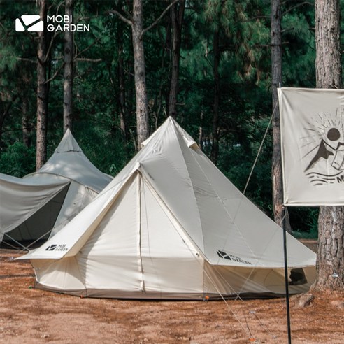 최고의 품질을 인정받은 중국 캠핑용품 생산 업체, 면 텐트로 감성적인 캠핑 경험을 제공하는 모비가든 JY260
