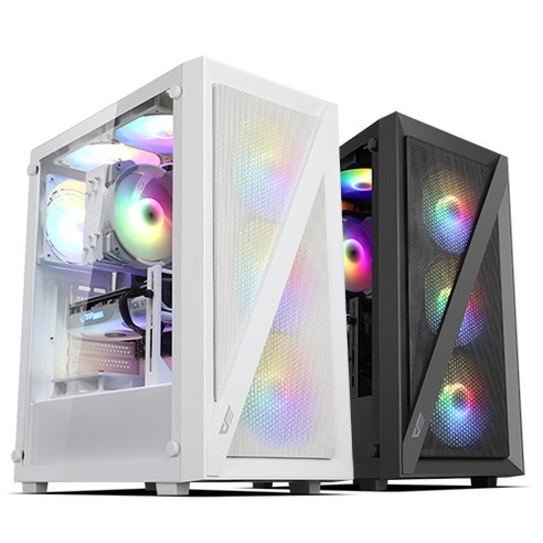 darkFlash DK260 Air MESH RGB 강화유리 (블랙) PC케이스(ATX) / 미들타워