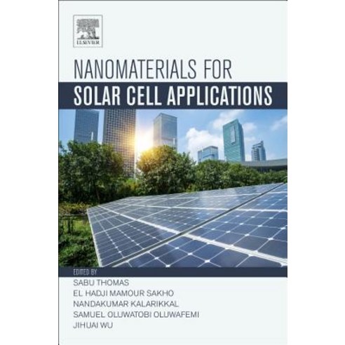 Nanomaterials for Solar Cell Applications Paperback, Elsevier