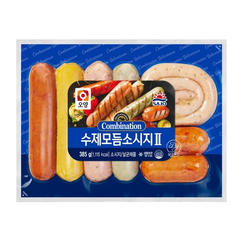 [먹고사는이야기] 사조오양 수제모듬소세지 385g