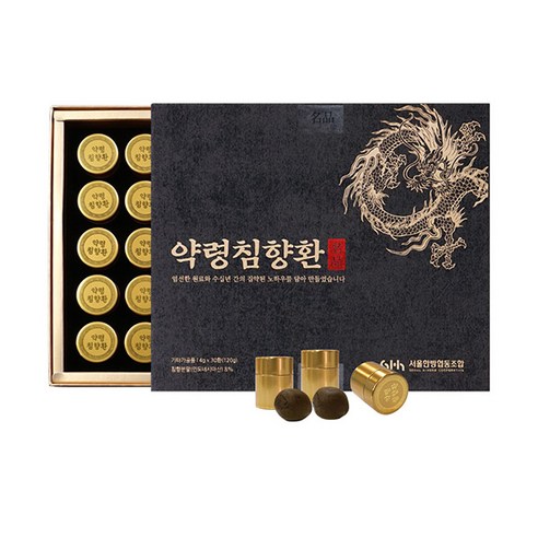 서울한방 약령침향환 30환 120g, 2박스, 1개