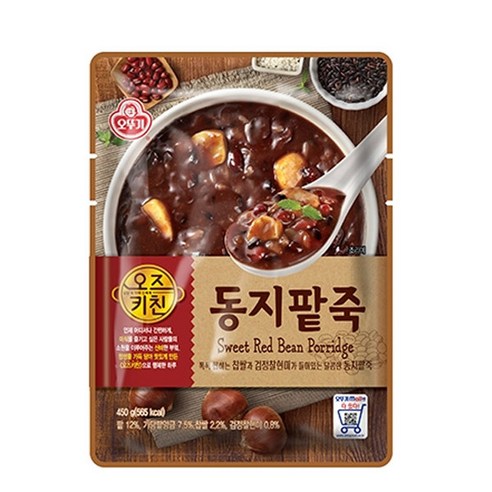오뚜기 오즈키친 동지팥죽, 450g, 1개