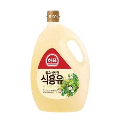 [하나로마트] 해표 식용유 3.6L, 1개