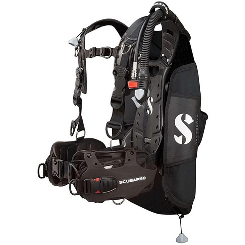 Scubapro Hydros Pro w/Air 2 남성용 스쿠버 BCD, Small