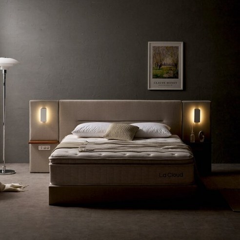 꿈결 같은 휴식을 선사하는 라클라우드 베니스 호텔식 침대 세트로 당신만의 특별한 공간을 완성하세요.