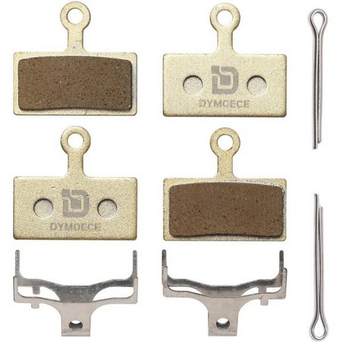 브레이크패드 오토바이 제동장치 Shimano Deore XT XTR SLX 수지 반금속 소결금속 SCPSLX와 호환되는 2쌍의 자전거 디스크 브레이크 패드, Metal, 1개