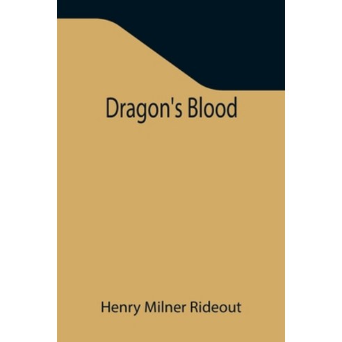 (영문도서) Dragon''s blood Paperback, Alpha Edition, English, 9789355342829