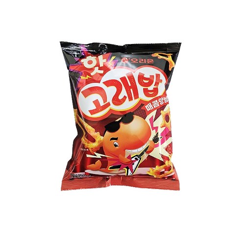 오리온 핫고래밥 매콤양념맛 118g x 6개
