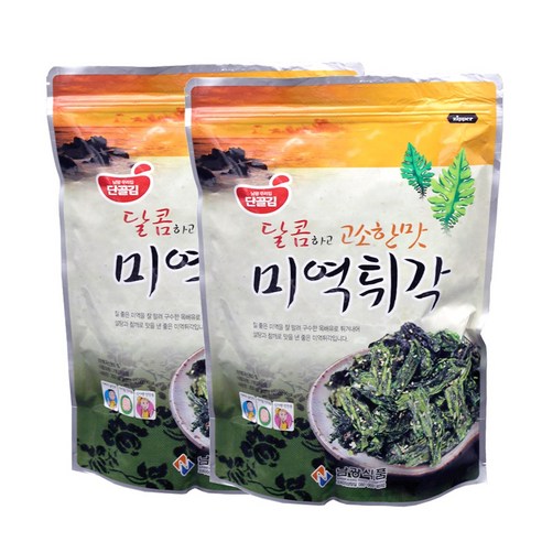 눅눅한 김부각은 이제 안녕! 바삭함이 살아있는 미역튀각 솔직 후기 미역튀각