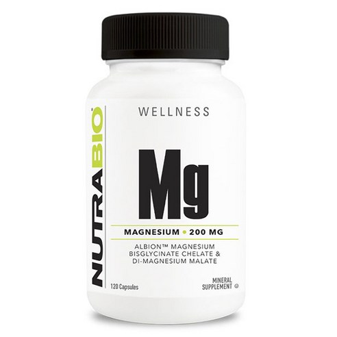 뉴트라바이오 Mg 마그네슘 200mg 캡슐, 120정, 1개