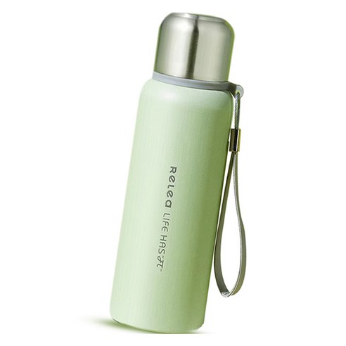 RELEA 모코 보온 보냉 텀블러 차 망 포함, 1개, 민트 그린, 1000ml