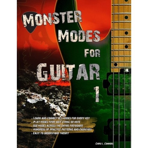 (영문도서) Monster Modes for Guitar 1 Paperback, Independently Published, English, 9798378626267