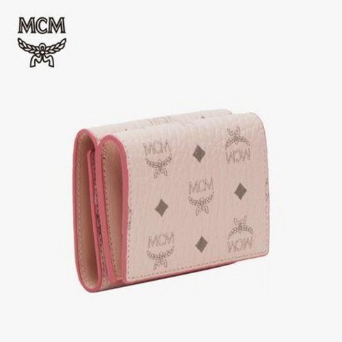 MCM 봄여름 비세토스 오리지날 여성 3단 지갑