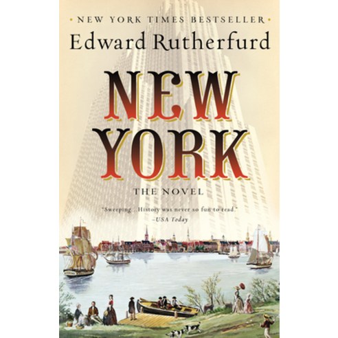 (영문도서) New York: The Novel Paperback, Ballantine Books, English, 9780345497420