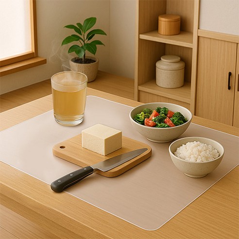 주방을 혁신하는 마법, 오토림 실리콘 매트: 요리의 즐거움을 더하다 대형실리콘매트