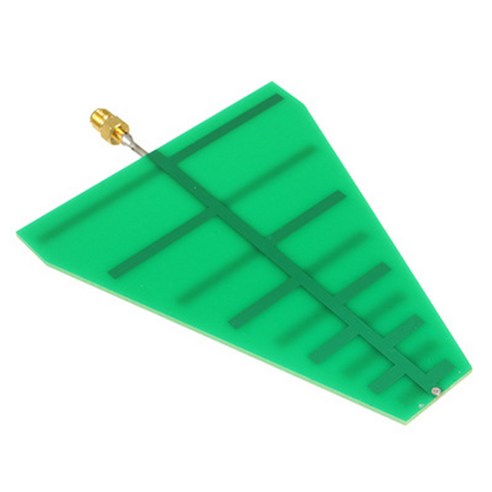 15W 5-6dB 1.35-9.5GHz UWB 안테나 8x10cm RF 지향성 안테나 고정밀 부품 선형 방향 편광 액세서리, 100x80mm, 초록, 플라스틱