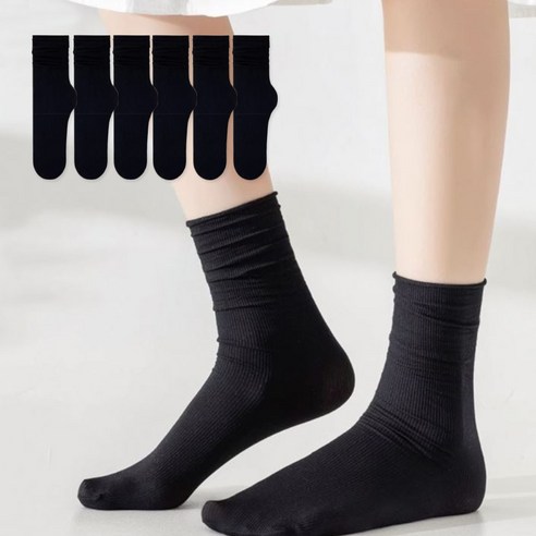 무더위에 시원하게 대처하는 필해피의 무압박 중목 여름양말