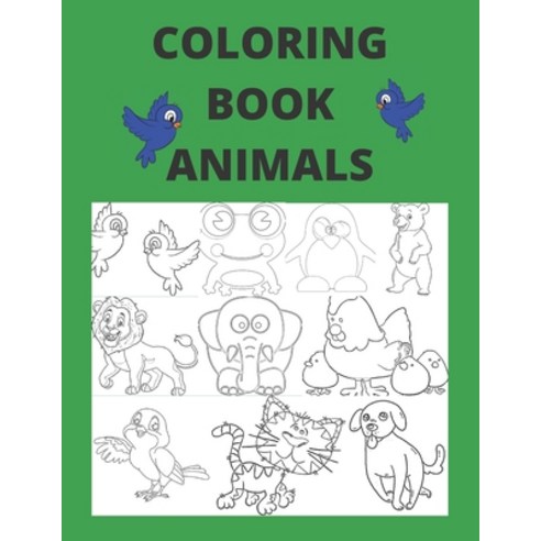 coloring book mandala: : Stress Relieving Animal Designs 8.5" x 11 Paperback, Independently Published