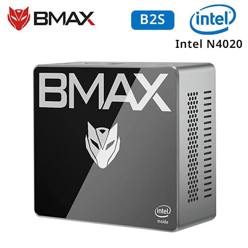 BMAX 베어본PC 윈도우11 6GB RAM N4020 마이크로 데스크톱 컴퓨터 듀얼 밴드 WiFi, B2S (US PLUG), [02] B2S US PLUG, 2.B2S (US PLUG)