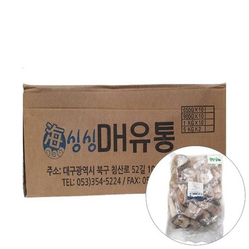 동태절단 5KG BOX(2), 1개