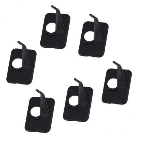 2x6x 사냥용 리커브 화살표 스티커 왼손 왼손, 3x2x1cm, 플라스틱