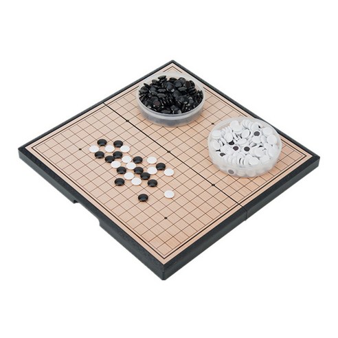 케이필 자석 바둑 32 바둑판 세트, 혼합색상