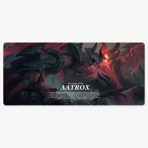 세계게임1위 시즌A 게이밍장패드 특대형 2XL 900x400x4mm, 1개, 2XL롤A_01아트록스