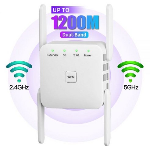 가정용 네트워크 라우터 네티스 AC1200 Dualband Mesh 와이파이 유무선 공유기, netis MEF01, 1개 11 무선 와이파이 리피터 신호 증폭기 익스텐더 라우터 네트워크 Wlan 2.4G 1200Mbps 5Ghz, EU 플러그, 1.EU 플러그