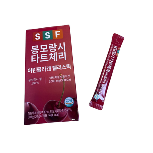 몽모랑시 타트체리 콜라겐 젤리스틱, 20g, 15개, 순수식품