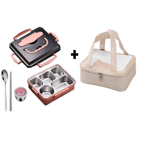 고급스러움과 실용성을 겸비한 완벽한 도시락 세트