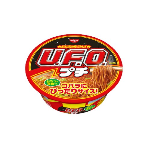 닛신 야키소바 UFO 쁘띠 63g, 10개