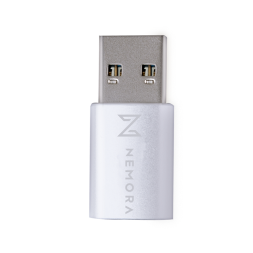 C타입 to USB 3.0 OTG 변환 젠더 어댑터 OTG 충전 데이터 지원 노트북 컴퓨터 PC 차량 연결, 실버