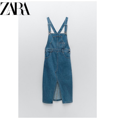 ZARA 자라 데님 점프수트 스커트