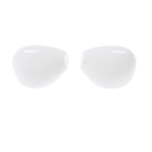 무선 Earpods 이어 버드 용 1 쌍 이어 젤 버드 팁, 화이트, 1.7 × 1.6 × 0.8cm, 실리콘